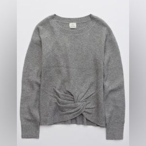 NWT AERIE OFFLINE KNOT SWEATER SIZE L